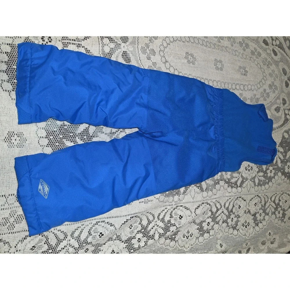 Columbia Kids Snowslope II Insulated Ski Bib Size 3T Blue